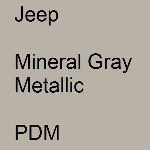 Jeep, Mineral Gray Metallic, PDM.